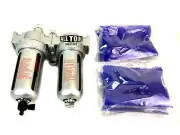 3/8" Compressed air in line filter & desiccant air dryer combination FLM-863