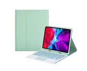 iPad Keyboard Case with 7-core backlit slim keyboard and integrated touchpad for iPad 10.2/9.7/10.5 - Green