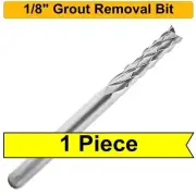 1/8" Grout Removal Bits / Tool - ONE Piece - for Dremel Rotozip Premium Carbide