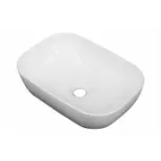 New Urbino Slim 500 Basin Vitreous China Bathroom Vanity Sink Castano URBSL501