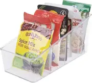 4569-1 - DLINE 4 Compartment Packet Organiser Storage Shelf