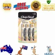 ChapStick Classic Lip Balm 3 Pack Cake Batter Flavor Skin Protectant Balm