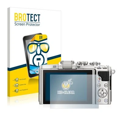 Olympus PEN E-PL7 , 2 x BROTECT® HD-Clear Screen Protector hard-coated