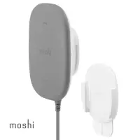 在飛比找momo購物網優惠-【moshi】SnapTo 磁吸無線充電座附磁吸固定基座組