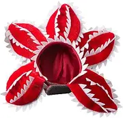 Muloo Funny Cat Hat Demogorgon Scary Flower Costume Birthday Pet Accessories Supplies Cute Pet Wear Adjustable Sticker Pet Headwear As The Picture Shown