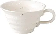 10 Pieces White Bizen Soup & Salad [15.5 x 12.8 x 7.6cm 340cc 290g] [Soup Cup] [for Home for Cafe Hotel Ryokan Japanese Unit Restaurant Business]