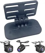 Car Camera Mount - Driving Recorder Holder, Bracket Rear | Mount Reverse Camera, Rear Mount | No Drilling Ash Cam Rearview Bracket, View License Plate, All-Purpose Dashcam