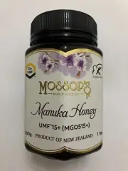 Mossop’s Raw New Zealand Manuka Honey UMF 15+, MGO 515+, 1.1lbs.