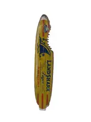 NIB New Short Landshark Lager Tap Handle Mini Size 8” Shark Bite Surfboard