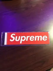 2004 Supreme Box Logo Sticker MATTE Brand New RARE