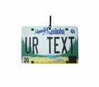 Personalized Manitoba License Plate Car Air Freshener