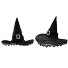 Witch Hat for Halloween Cosplay Party Makeup Performances Use Wizard Hat for