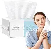 Face Clean Towels - Super Soft Face Towel Large Dry Wipes, Face Towel Dry Wipes | Makeup Remover Wipes, Lint- Facial Tissue for Sensitive Skin Makeup Removing, Cleansing, Nursing, Travel