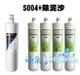 【超級優惠組合】3M S004淨水器專用濾心(3US-F004-5) 1入+ 精密快拆纖維PP濾心4支