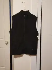 Amazon Essentials Black Vest Small Fleece