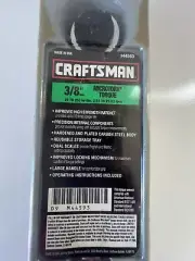 Craftsman 944593 Microtork Torque Wrench 3/8" Drive, Dual Scales, Locking, NOS