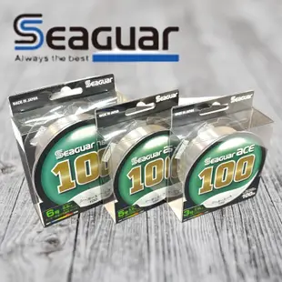 《Seaguar》Seaguar ACE 100M FLUOROCARBON 中壢鴻海釣具館