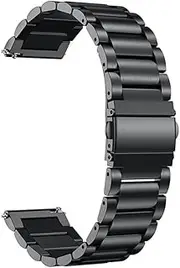 [KAVJU] 18mm 20mm 22mm Stainless Steel Watchband For Garmin Venu2 Plus Venu 2 2S Wrist Band Strap Vivoactive 3 4 4S Forerunner 245 Band