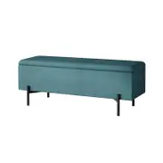 Artiss Ottoman Storage 140cm Green