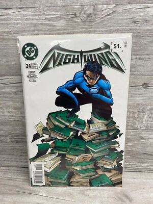 Nightwing DC Comics #24 Modern Age September 1998 Comic Book