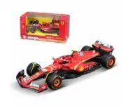 BBURAGO 1:43 2024 FERRARI FORMULA 1 F1 SF24 #55 Carlos Sainz Model CAR UK