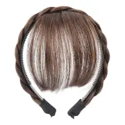 Extensions Braids Headband Fake Bangs Hairband Bangs Hairpieces Fringe Bangs
