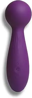 BUZZ Wand Vibrator and Massager - Premium Adult Toy for Women, Compact Mini Vibrator with Classic Design, Powerful Bullet Vibrator Wand Massager for Ultimate Pleasure (Purple)