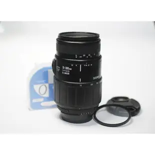 📷附實拍照📷[Nikon 接環]Sigma AF 70-300mm F4-5.6 DL Macro 望遠鏡頭