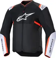 Alpinestars T-Sps Air V2 Motorcycle Textile Jacket, black-white-red, Size XL for Men Black White Red