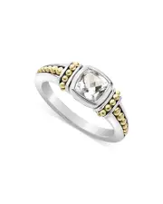 Lagos 18K Gold Rittenhouse White Topaz Ring