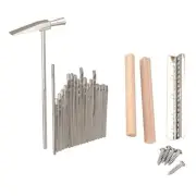 17 Keys Kalimba Thumb Finger Piano DIY Keys+Bridge+Tuning Hammer Kit7328