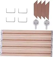 DOITOOL Solid Wood Picture Frames Kit for Canvas Art Easy Assembly Oil Painting Frame for Home Office Decor Natural Color Design Sturdy Stable Construction