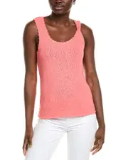 Tommy Bahama Water's Edge Scoop Neck Linen-Blend Tank
