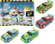 FAST CRASH ICE CARS CRASH AND REBUILD THEM SCALE 1:43 9cm PULLBACK SURPRISE BAG