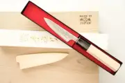 Handmade Shinobi Industries Ginsan Nashiji Paring Knife, 80 mm