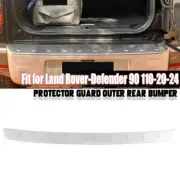 For Land Rover Defender 2020-2024 Rear Bumper Sill Plate Guard Cover Protector (for: Land Rover)