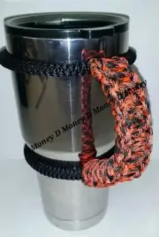 Paracord Handle for 40oz,30 oz, or 20ozYeti Ozark & Rtic Hunting Season Camo