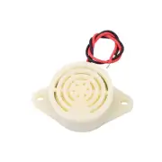 DC 3-24V 12V 2-Wired Intermittent Active Electronic Buzzer Alarm grey white