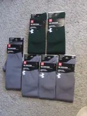 Under Armour Over The Calf Mens Womens Soccer Socks Lot ~~6 PAIRS~~