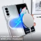 Clear Case For Samsung Galaxy Z Fold 6 5 4 3 Shockproof Magnetic Mag Safe Cover