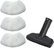 HUVNEXA for SC1 SC2 SC3 SC4 SC5 CTK10 CTK20 Steam Cleaner Brush Head Mop Cloth Replacement Accessories Pad Cloths Spare Parts Steam Cleaner Replacement Parts(1pc)