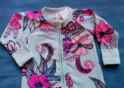 BONDS Paisley/Floral Mint/Pink/Purple Zippy Wondersuit, Rare Design BNWT Size 00