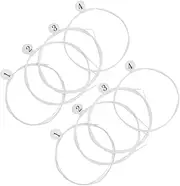 ERINGOGO 8pcs Nylon Ukulele Strings Set Replaceable Ukulele Accessories Durable and Unique Sound for All Music Styles Spare Strings