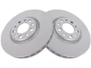 Front TRQ Brake Rotor Set fits Jeep Compass 2018-2021 79PPCP (for: Jeep)