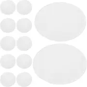 AUTSUPPL 60Pcs Round Facial Cleansing Cotton Pads Soft Absorbent Makeup Remover Wipes for Gentle Skin Care for Makeup Removal Nail Art Daily Use Sanitary
