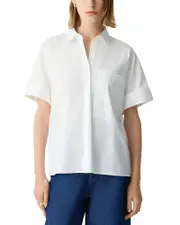 Theory Patch Pocket Shirt in Good Cotton