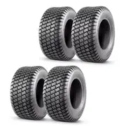 TDR 4pcs 16x6.50-8" 4-Ply Turf-Friendly Tire for Lawn Mowers and Ride-On Mowers