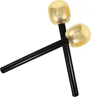 UPKOCH 2pcs Realistic Fake Microphone Props Microphone Plaything for Fun Pretend Model for Birthday Parties Performances Enhance Communication Skills