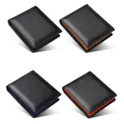 Leather Rfid Blocking Tri-fold Wallet
