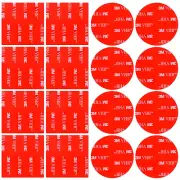 Heavy Duty Round Double Sided Tape 2in diameter 3M Waterproof Adhesive Pads 12Pc